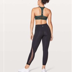 Lululemon Break Free Bra Size 8 Mineralize Multi Black